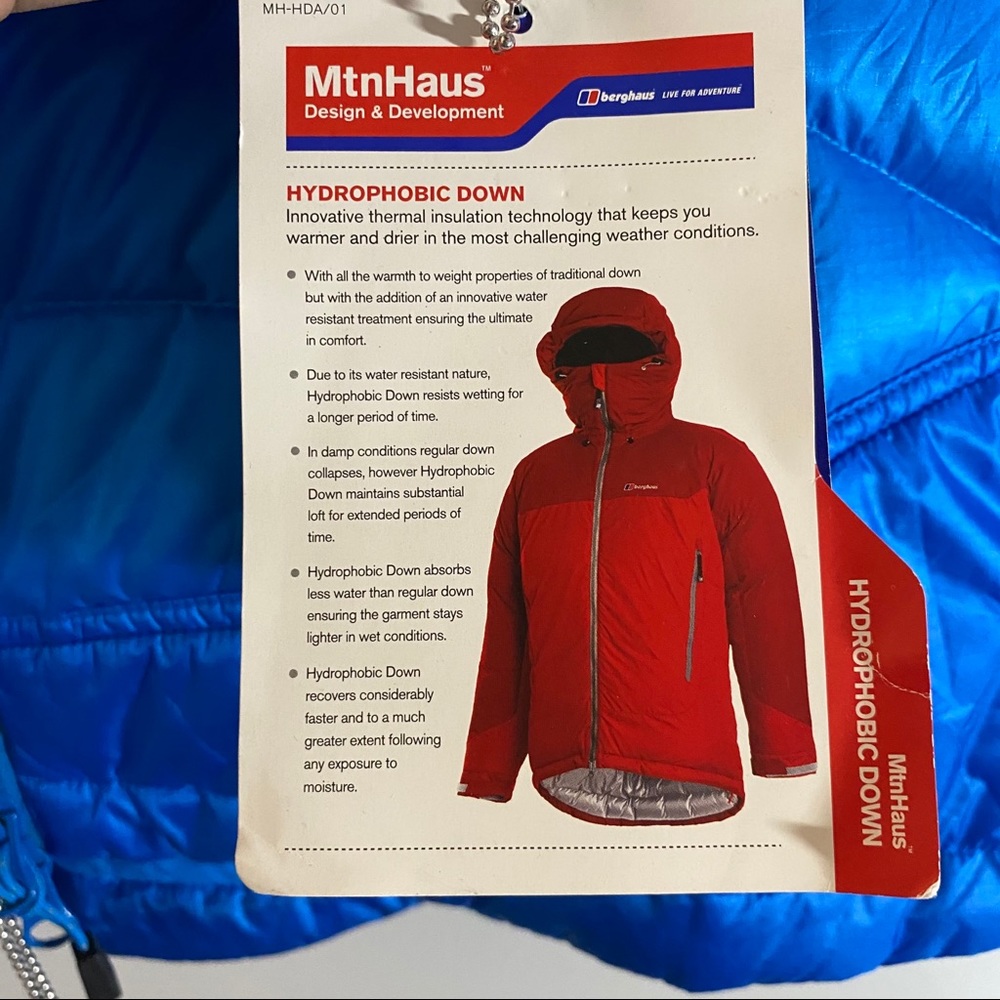 NWT Berghaus Women Asgard Hybrid Hydrodown Jacket - Picture 15 of 16